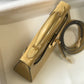 HM Kelly Brown For Women Gold Toned Hardware 7.8in/20cm