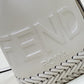FI Mon Tresor White Mini-bag with stitching For Woman 18cm/7in 8BS010AGV0F0K7E
