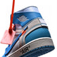 BL - OW x AJ1 High North Carolina Blue