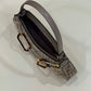 FI O’Lock Swing Dove Gray Tapestry Fabric Bag For Woman 32cm/12in