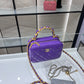 ChanelVanity With Chain Purple Bag For Women 9cm/3.5in