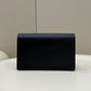 FI Wallet On Chain Mini Black Bag For Woman 13.5cm/5.5in