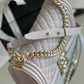 ChanelMedium Classic Flap Bag 25cm Grey For Women A67086