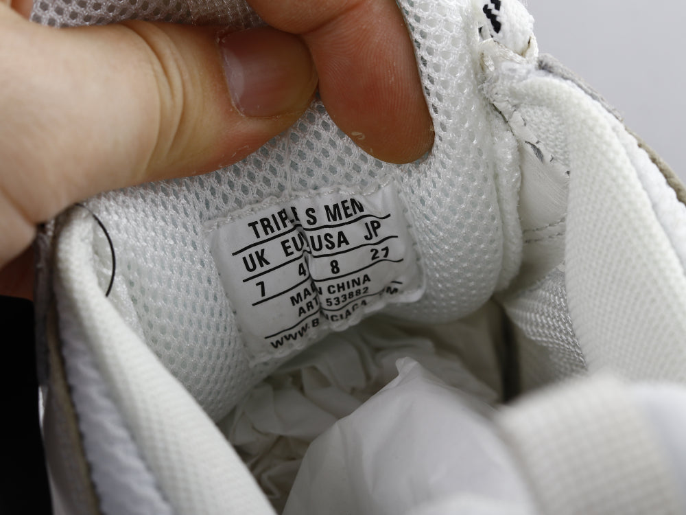 BL - Bla Triple S White Red Sneaker