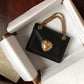 DG Medium Devotion Bag Black For Women 8.1in/20.5cm DG