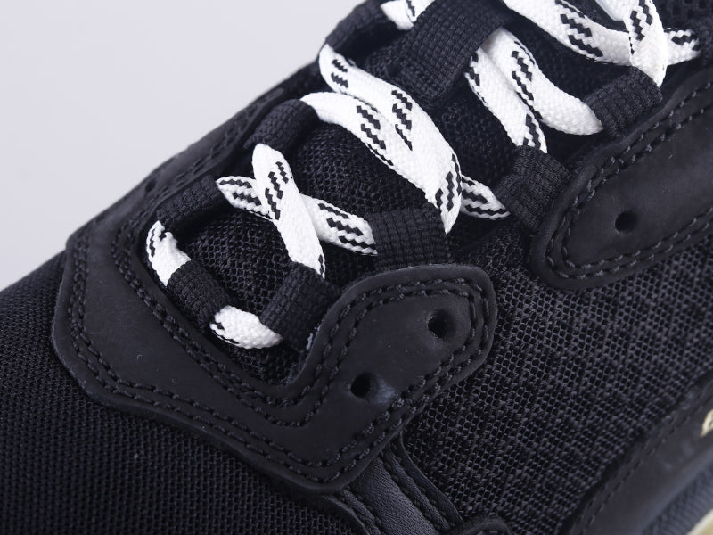 BL - Bla Triple S Black And Yellow Sneaker