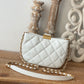 ChanelSmall Hobo Bag Gold Hardware White For Women, Women’s Handbags, Shoulder Bags 7.5in/19cm