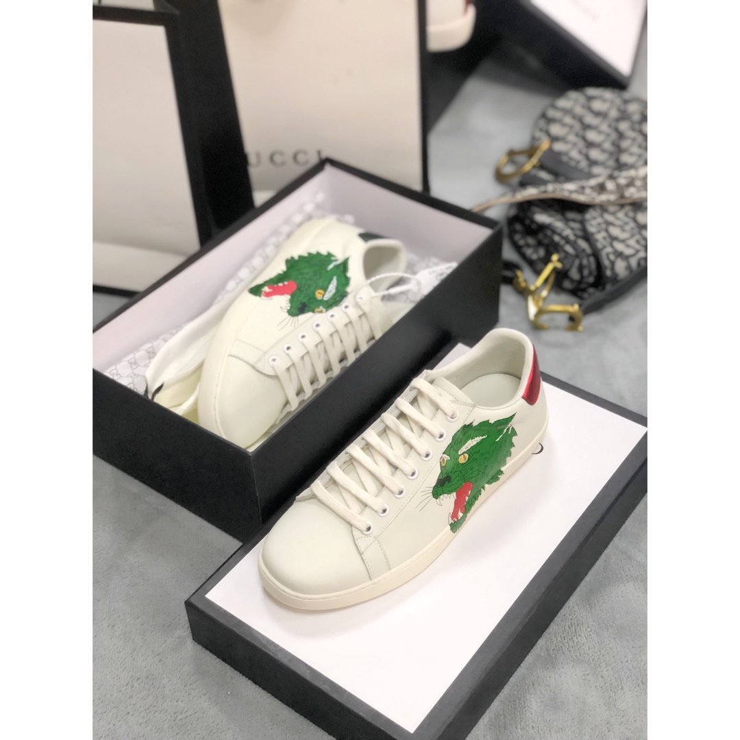 BL-GCI  Ace Mystic  dragon  White Sneaker 101