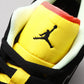 BL - AJ1 Black, blue and yellow stitching