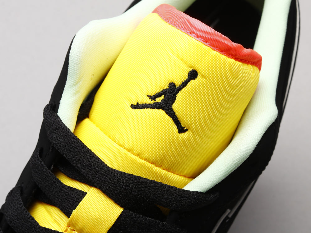 BL - AJ1 Black, blue and yellow stitching