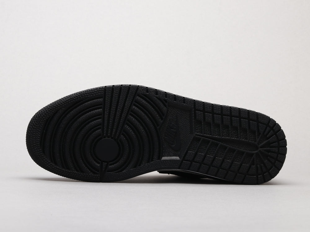BL - AJ1 Black, blue and yellow stitching