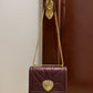 DG Large Devotion Bag In Quilted Nappa Dark Violet For Women 10in/26cm DG