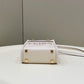 FI Sunshine Shopper White Mini Bag For Woman 13cm/5in
