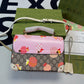 gg Padlock gg Small amboo Strawberry Shoulder Bag Beige For Women, Women’s Bags 9.5in/24cm gg