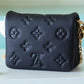LV Beltbag Coussin Monogram Black For Women, Women’s Handbags, Shoulder And Crossbody Bags 5.1in/13cm LV