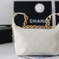 ChanelMedium Hobo Bag White For Women 11in/28cm