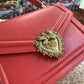 DG Medium Devotion Bag Red For Women 9.4in/24cm DG