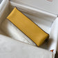 HM Kelly Yellow For Women Gold Toned Hardware 8.7in/22cm