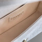 ChanelMedium Classic Flap Bag 25cm White For Women A67086