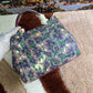 DG Medium Sicily Handbag Unique Print Motifs Muticolour For Women 10.2in/26cm DG