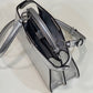 FI Peekaboo Small Silver Bag For Woman 27cm/11in