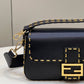 FI Mon Baguette Medium Black Bag For Woman 28cm/11in