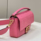FI Baguette Pink For Women, Women’s Handbags, Shoulder And Crossbody Bags 10.6in/27cm FF 8BR600