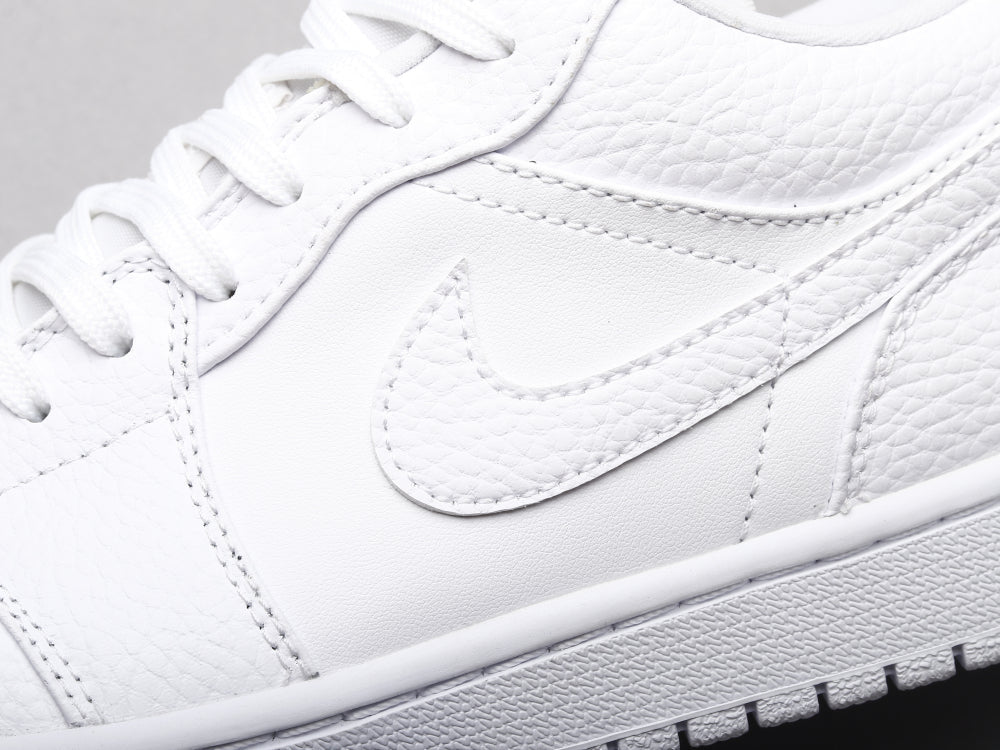 BL - AJ1 Pure white lychee pattern