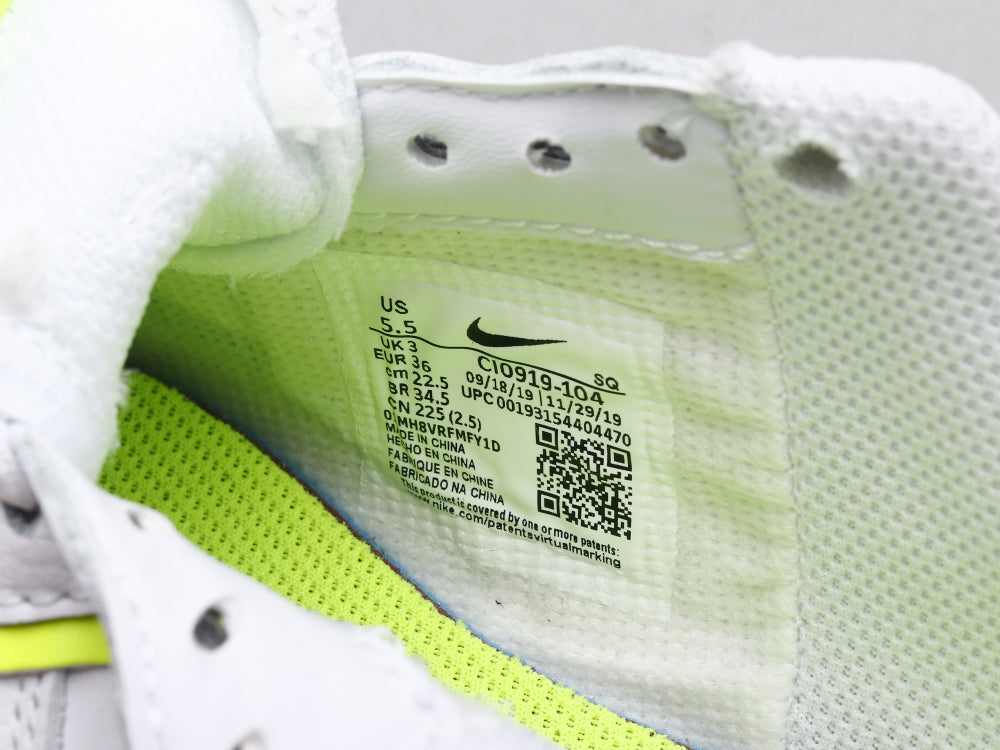 BL - AF1 Deconstructed Fluorescent Yellow
