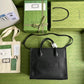 gg Small tote With gg Logo Black For Women 12.4in/31.5cm gg 674822 0E8IG 1000