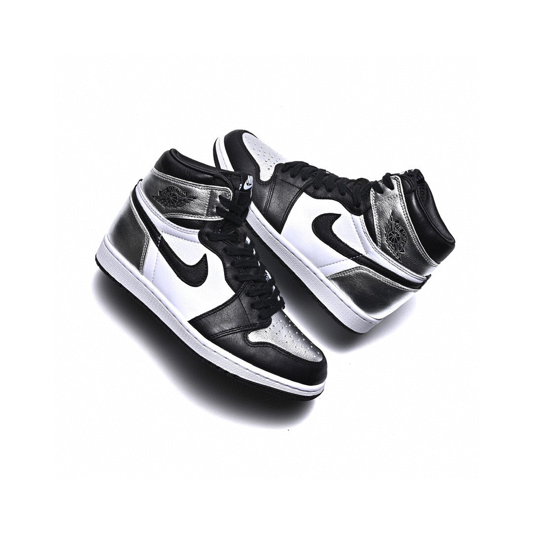 BL - AJ1 High Black Silver