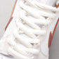 BL - Beige and red hook high top knight color matching