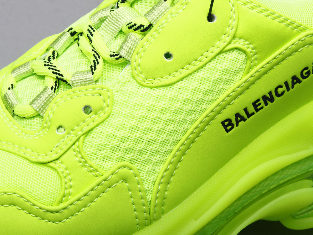 BL - Bla Air Cushion  Fluorescent Green Sneaker