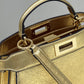 FI Peekaboo Small Gold Bag For Woman 27cm/11in