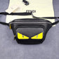 FI Little Monster Belt Bag Black/Yellow For Men, Men’s Bags 7.9in/20cm FF