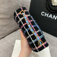 ChanelNavy Sparkle Tweed Classic Mini Rectangular Flap Bag For Women 20cm/7.5in