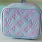 LV Nano Noe Monogram Empreinte Light Blue For Women,  Shoulder And Crossbody Bags 6.3in/16cm LV M81463