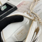 CHL Camellia Clutch With Chain White Bag For Women 11cm/4in