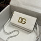 DG 3.5 Clutch White For Women 8.3in/21cm DG BB7082AW57680002