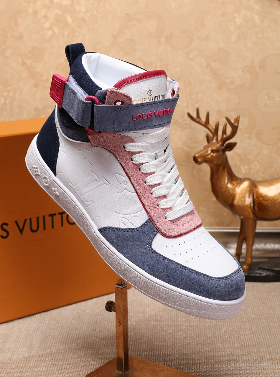 BL - LUV High Top White Sneaker