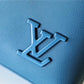 LV Pochette Ipad Blue Aerogram For Men, Wallet 30cm LV M81029