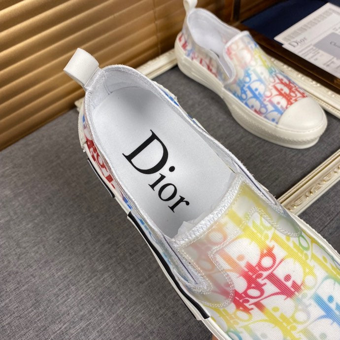 BL - DIR B23 Slip MultiColor And White LOW-TOP SNEAKER