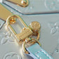 LV The Camera Box Monogram Empreinte By Nicolas Ghesquiere Light Blue For Women,  Shoulder And Crossbody Bags 9.3in/16cm LV
