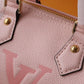LV Papillon BB Monogram Empreinte Bouton De Rose Pink For Women, Women’s Handbags, Shoulder And Crossbody Bags 7.9in/20cm LV M45707