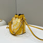 FI Mon Tresor Bag Yellow For Women, Women’s Handbags, Shoulder And Crossbody Bags 7.1in/18cm FF 8BS010