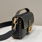 FI Mon Baguette Medium Black Bag For Woman 28cm/11in