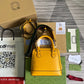 gg x Adidas Horsebit 1955 Mini Bag Yellow For Women, Women’s Bags 7.9in/20cm gg‎