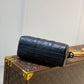 LV Keepall XS Monogram Seal Black For Women,  Shoulder And Crossbody Bags 8.3in/21cm LV M57960