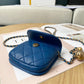 ChanelMini 1889 Unblocked Metal Ball Blue Bag For Women 9cm/3.5in