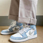 BL - AJ1 High Mint Candy Wash Blue